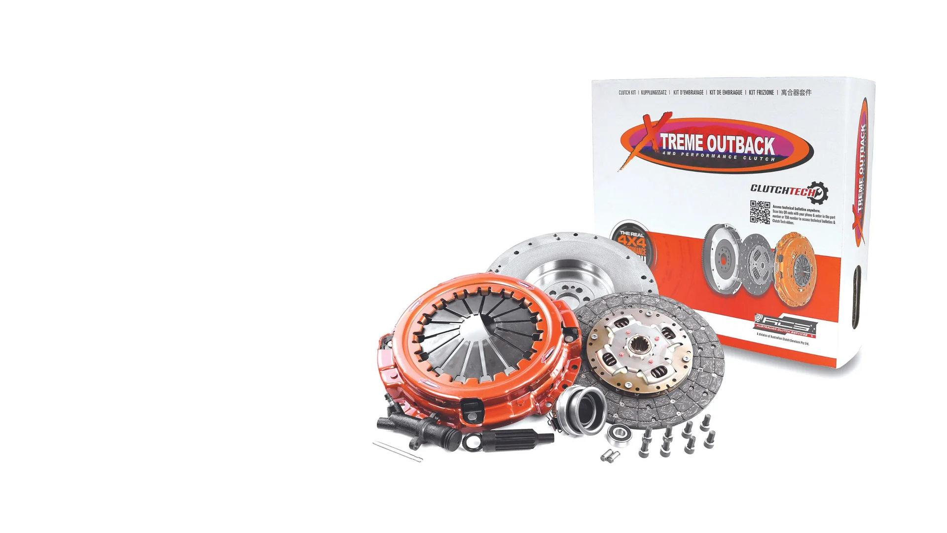 Kit d'embrayage complet Xtreme Outback avec composants et emballage pour les applications renforcées 4x4